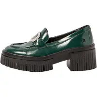 Art pour femme. 1137211WS003_0G3 Chaussures en cuir 1372 vertes (40), 3 à 5 cm, Aucun, Casuel