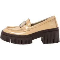 Art pour femme. 1137211KH003_082 Chaussures en cuir 1372 York beige (38), 3 à 5 cm, Aucun, Casuel, Classique