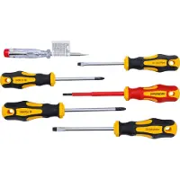Bgs VDE Jeu d'électriciens / tournevis | à fente / cruciforme | 6 pcs.