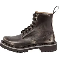 Art unisex. 1116616EH003_001 Bottines en cuir 1166 Marina noir (43), Plat, Lacets, Casuel