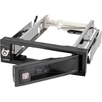 Icy Box RaidSonic IB-168SK-B - Rack de stockage mobile - 3.5" (8.9 cm) - noir