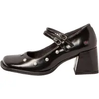 Art pour femme. 11704S101003_001 Chaussures en cuir 1704 Verona noir (40), 5 à 8 cm, Boucle, Casuel, Classique