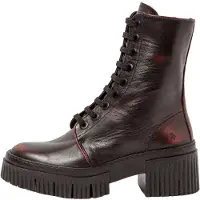 Art pour femme. 1137513F4003_008 Bottines en cuir 1375 York maroon (42), 3 à 5 cm, Lacets, Casuel, Grenat