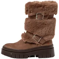 Art Botte pour Femme 1968 NOBUCK BROWN/AMBERES Couleur Marron