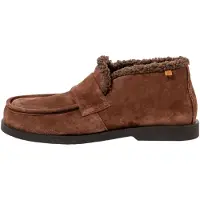 El naturalista pour femme. 2587812FQ005_012 Bottines en cuir marron N5878 (36), Plat, Aucun, Casuel