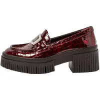 Art pour femme. 113721267003_008 Chaussures en cuir 1372 York burgundy (41), 3 à 5 cm, Aucun, Casuel, Classique, Bordeaux