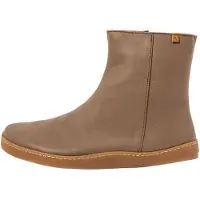 El naturalista pour femme. 2591811UN005_039 Bottes N5918 Soft Nappa Grey (40), Cuir, Plat, Fermeture éclair, Casuel, Gris