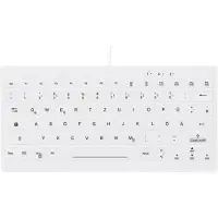 Cherry AK-C4112F-U1-W/GE ACTIVE KEY Hygiene Mini Ultraflat Notebook Style