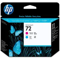 HP 72 Ink Cartridge Bleu