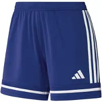 Adidas Femmes, Bas de sport, Squadra 25 Short Femmes (S), Bleu, Jaune