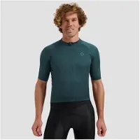 Rogelli Hommes, Maillot de cyclisme, Chemise de Cyclisme Essential II (XXL), Bleu, XXL