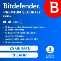 Bitdefender Premium Security Family 2026