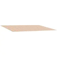 vidaXL Tissu de remplacement pour store bleu et orange 400 x 350 cm en polyester