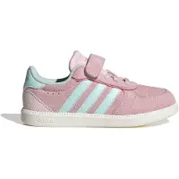 Adidas Baskets basses enfant BREAKNET SLEEK EL C filles - Rose - 28