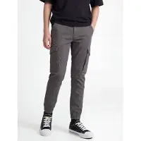 Jack & Jones Junior Pantalon 'Paul' gris foncé