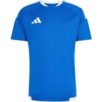 Adidas Hommes, T-shirt de sport, Herren-Tiro-Wettkampftrikot (M), Bleu, Multicolore, Blanc, M