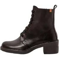 El naturalista Bottines à talons pour Femme N5660S SOFT NAPPA BLACK / TICINO Couleur Noir