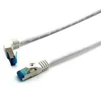 Equip 605801 Câble patch Cat6A wink. S/FTP 2xRJ45 2.00m blanc LSZH Polybag