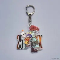 Square Enix Final Fantasy IX Acryl-Schlüsselanhänger 25th Anniversary Eiko & Salamander, Multicolore