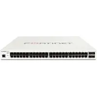 Fortinet FortiSwitch 248E-POE - Commutateur - L3 - Géré - 24 x 10/100/1000 (PoE+) (48 ports), Switch réseau, Blanc