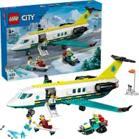LEGO City 60465 L’Ambulance de Secours Aérienne - Jeu de Construction Garçon dès 6 ans