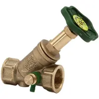 Schlosser Valve de décharge JS, raccord à manchon, acier inoxydable, DN25, filetage intérieur 1", e DVGW