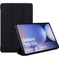 Mobiparts Tablet Stand Case Samsung Galaxy Tab S10 Plus Black (Samsung Galaxy Tab S10+), Étui pour tablette, Noir