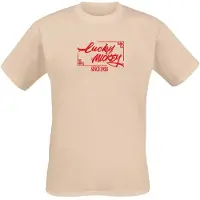 Minnie & Mickey Mouse T-Shirt Manches courtes Disney de - Micky - Spice Up Your Life Lucky - M - 3XL - pour Homme - naturel - Taille 3XL
