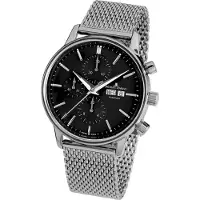 Jacques Lemans - N-208C - Montre-bracelet - Homme - Automatique - Chronographe - Retro Classic Valjoux