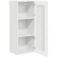vidaXL Façade de lave-vaisselle Kalmar, blanche, 40 x 31 x 100 cm, aggloméré