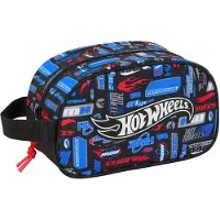 Safta Hot Wheels Challenger Trousse de toilette noire noire One Size