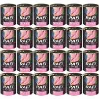 Rafi DOLINA NOTECI Turkey - Nourriture humide à base de dinde pour chiens adultes - 6x800 g