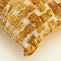 By-Boo Coussin Décoratif By-Boo Stunda - Mustard (45 x 45 cm)
