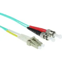 ACT Rl7620 Lc/st Lszh Fiber Optic Cable 20.00 M Argenté