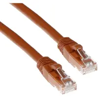 ACT Ib2215 Rj45 U/utp Cat6a Network Cable 15.00 M Doré