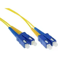 ACT 30 meter LSZH Singlemode 9/125 OS2 fiber patch cable duplex