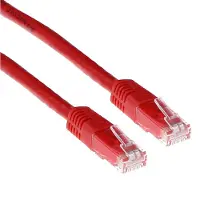 ACT Ib8520 Rj45 U/utp Cat6 Network Cable 20.00 M Rouge