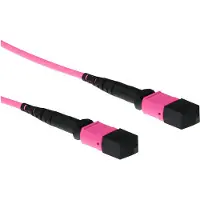 ACT Rl7775 Polarity B Mtp Fiber Optic Cable 15 M Rose