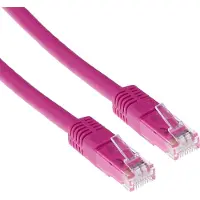 ACT Ib7315 Rj45 U/utp Cat6a Network Cable 15.00 M Rose