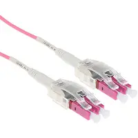 ACT RL8452 Câble à fibre optique 0,25 m LSZH OM4 LC Violet (RL8452)