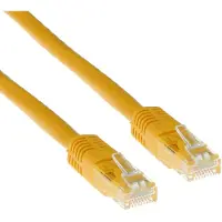 ACT CAT6A UTP 10m 10m Cat6a U/UTP (UTP) jaune Câble réseau (IB4110)