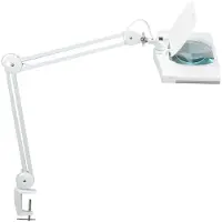 MAUL Lampe LED à loupe MAULvitrum, 6500 Kelvin, blanc