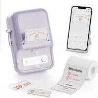 Niimbot B21 Pro Label Printer Violet One Size / EU Plug 220V