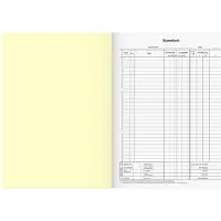 König & Ebhardt Livre de caisse DIN A4 orange 2 x 50 fls (100x)