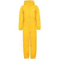 Trespass Button Suit Jaune 3-4 Years Garçon