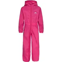 Trespass Button Rain Suit Rose 5-6 Years Fille
