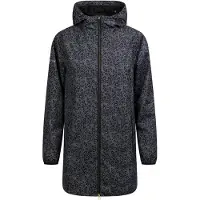 Trespass Parched - Veste imperméable Femme Noir Imprimé