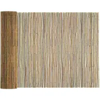 vidaXL Clôture en bambou naturel 600 x 125 cm Bambou