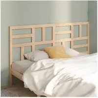 vidaXL Tête de lit 186x4x104 cm pin massif
