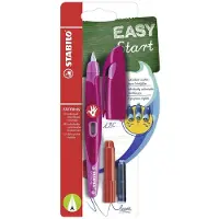 Stabilo Stylo scolaire ergonomique pour droitiers avec plume A pour débutants - EASYbirdy en (1x)